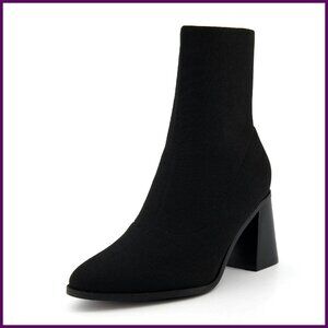 Stretch Knit Ankle Boots with Memory Foam, Wide Widths Available